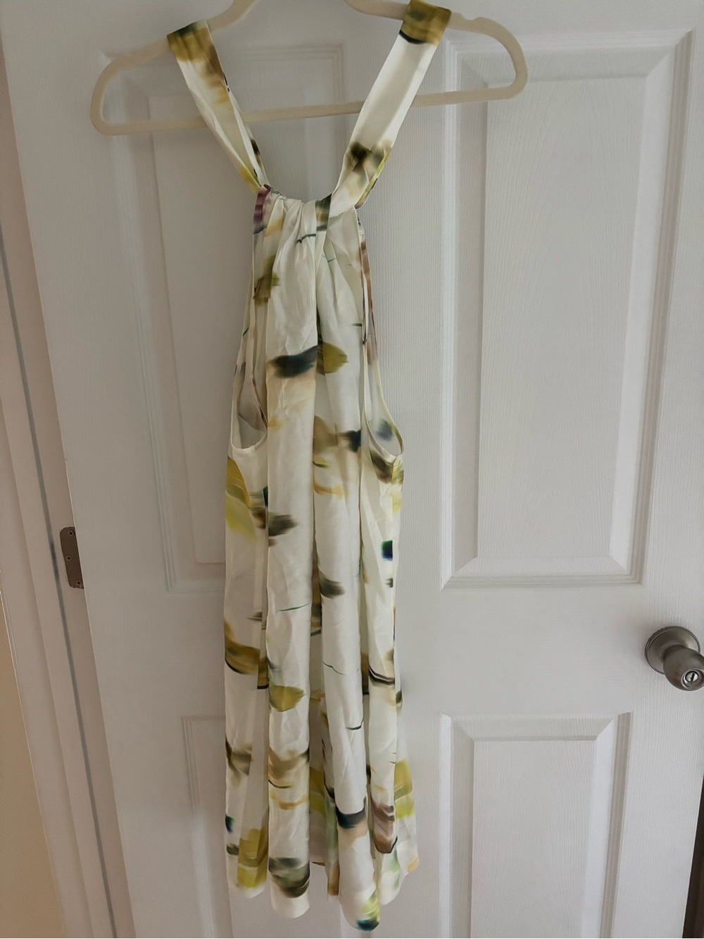 NWT H&M Floral Halter Mini Dress